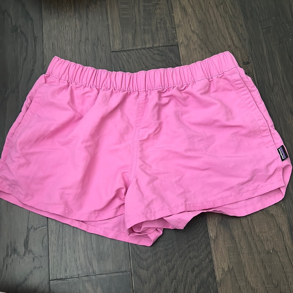 pink patagonia shorts
